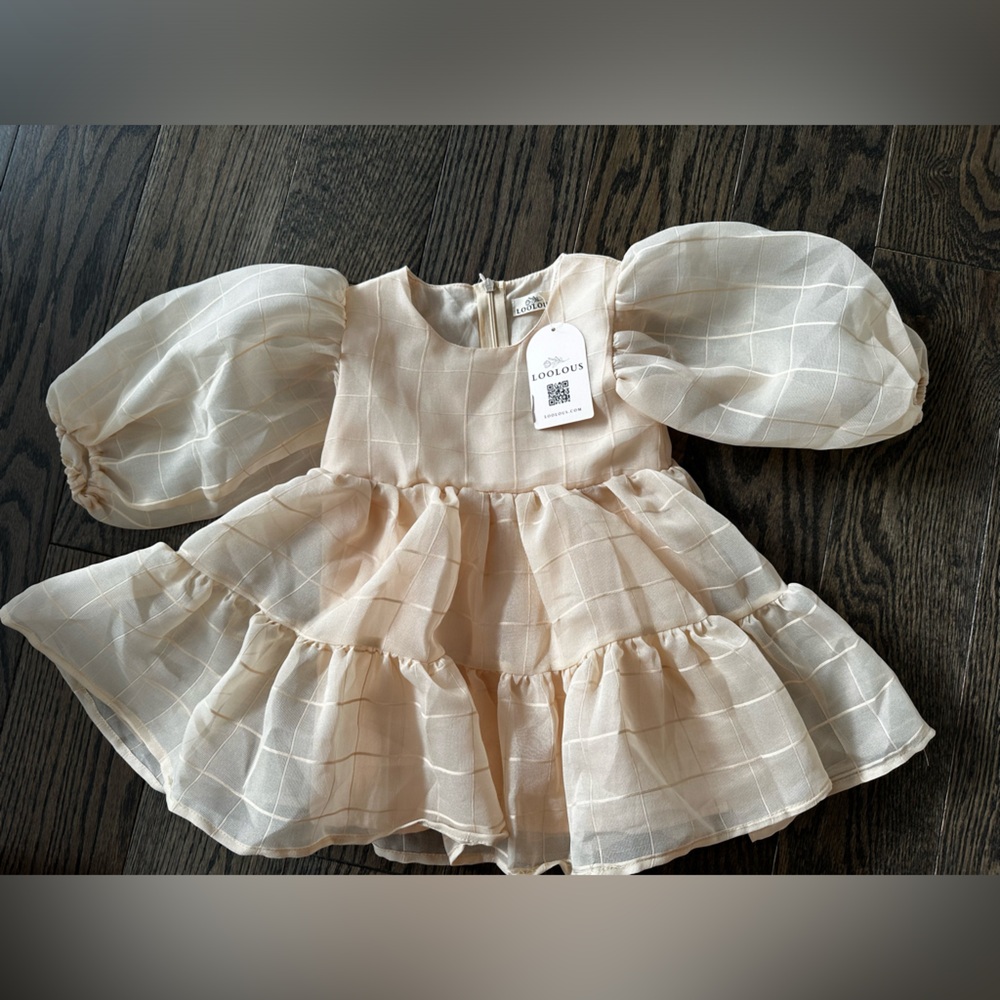 NWT LooLous Toddler Girl Dress 2T
